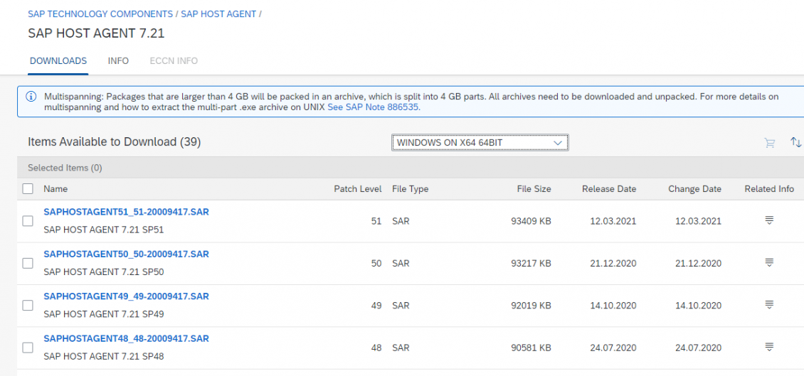 How to update sap hostagent sapissues
