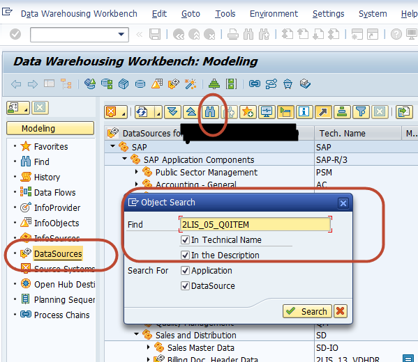 RSA1 --> Object Search