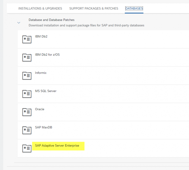 Patching SAP ASE SYBASE Database - SAPissues.com