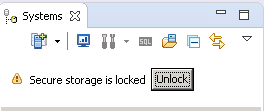 secure storage is locked