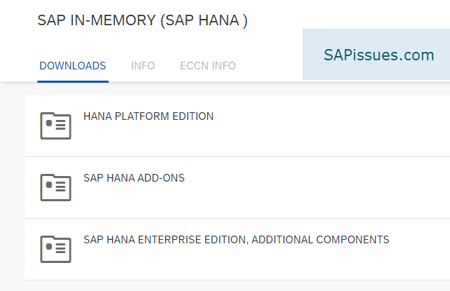 SAP IN-MEMORY (SAP HANA) --> HANA PLATFORM EDITION